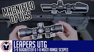 Leapers UTG 18 and 39 Scopes  Musty Yeti [upl. by Nomyar]