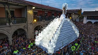 Semana Santa en Ayacucho multitudinario fervor al Señor de la Resurrección [upl. by Ardnohs]