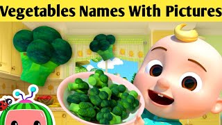 Vegetables name for Kids  Types of vegetables  Learn vegetables name in English [upl. by Engelhart]