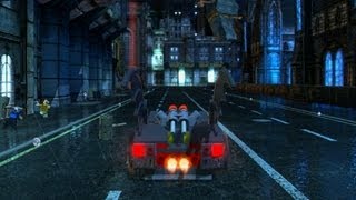 LEGO Batman 2  Batmobile Joyride Gameplay [upl. by Morissa]