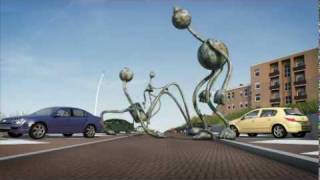 Animatie nieuwe boulevard Scheveningenflv [upl. by Warrin]