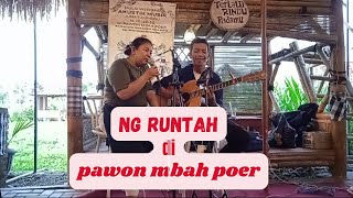 ngamen lagu runtah di pawon mbah poer [upl. by Sdlonyer127]