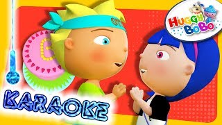 Pat A Cake  Karaoke Version  Nursery Rhymes  By HuggyBoBo [upl. by Akirre811]