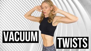 Vacuum Twists To Strengthen Your Abs THE BEST ABS EXERCISE [upl. by Derwin770]