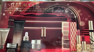 ASMR Estée Lauder set unboxing 💄 [upl. by Richel]