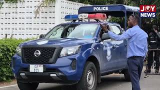 Armed Police arrive at the Court ahead of protesters of ReOccupyJulorbiHouse arraigned today [upl. by Eiramalegna]