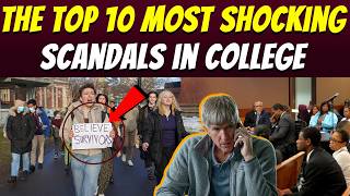 The Top 10 Most Shocking Scandals in College  Creepshow [upl. by Wickner]