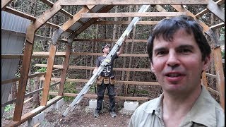 Tractor shed build part 2 [upl. by Eylrahc516]