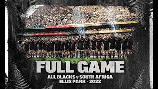 FULL GAME All Blacks v South Africa 2022  Johannesburg [upl. by Manoop]