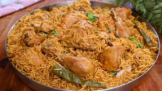 طبخ كبسة دجاج لذيذة بأسهل واسرع طريقة Cooking a tasty chicken Kabsa in the easiest and fastest way [upl. by Ambler386]