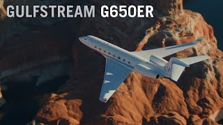 Flying the Gulfstream G650ER Business Jet – AIN [upl. by Enitsirhk]