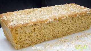 PAN DE AVENA SIN AMASAR SÚPER FÁCIL Y RÁPIDO  SUPER EASY AND QUICK UNKINNED OAT BREAD  KETO [upl. by Shanan]