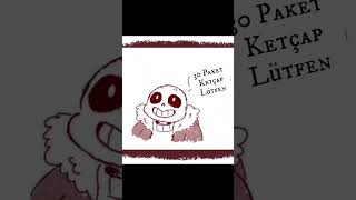 Undertale Sans Hotdog Standı Komik Dub [upl. by Marino]