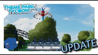 NEW UPDATE On Theme Park Tycoon 2  NEW ROLLER COASTER 🎢  amp MORE [upl. by Shelby]