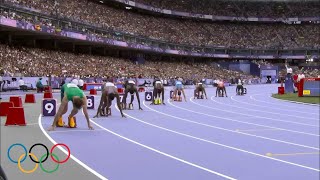 Letsile Tebogo Wins Men’s 200M Final🔥🔥 2024 Paris Olympics [upl. by Dell]