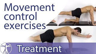 Lumbar Movement Control Exercises  Motor Control Impairment [upl. by Tiana]