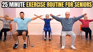 The Best 25 Minute Exercise Routine For Seniors Over 60 [upl. by Atilrahc48]