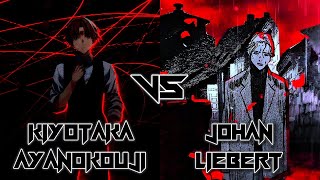 Ayanokouji vs Johan Full Scale [upl. by Ecahc]