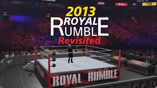 2013 Royal Rumble Revisited  WWE 2K23 [upl. by Enniotna]