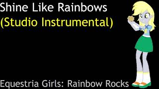 Shine Like Rainbows Studio Instrumental [upl. by Vasos451]