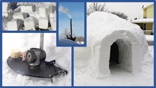 How to build an Igloo in your backyard [upl. by Aciraj]