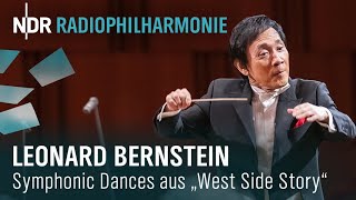 Bernstein Symphonic Dances  West Side Story  Eiji Oue  NDR Radiophilharmonie [upl. by Aynotak585]