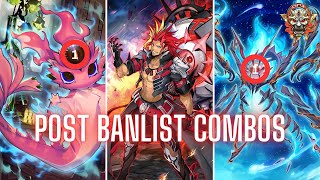 Post Banlist Yugioh Fiendsmith SnakeEyes Combos  Team Oni [upl. by Desiree]