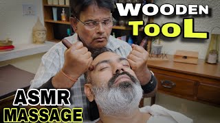 Asmr head massage relaxation Neck cracking by Indian barber Sarwan 💈😴💤 Sleep therapy [upl. by Stalder]