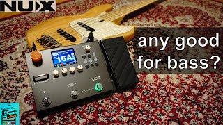 NUX MG400 Bass Demo amp Review [upl. by Eniawd409]