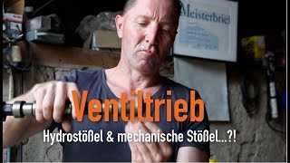 Ventiltrieb  Hydrostößel amp mechanische Stößel Erklärt vom Kfz Meister [upl. by Winifield]