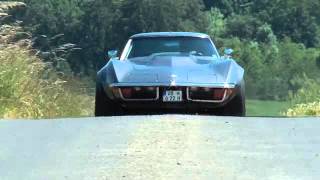 Corvette Stingray 1972 speeding [upl. by Hunfredo]