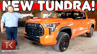 AllNew 2022 Toyota Tundra Has Arrived  No More V8 Fresh Looks New Suspension amp More [upl. by Valaree]