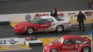 2011 NHRA Winternationals Super Stock Session 2 Part 1 [upl. by Imat]