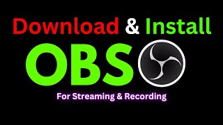 2024 Guide Download amp Install OBS Studio Easily  Start Streaming Now  Best Streaming Setup Tips [upl. by Jagir]