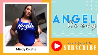 Mindy Colette  BiographyPlus Size Model  Curvy Instagram Stars  Fashion Celebrity Wiki [upl. by Westleigh411]