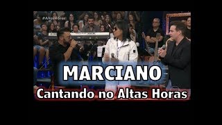 Marciano cantando no Altas Horas Dezembro 2018 [upl. by Asamot]