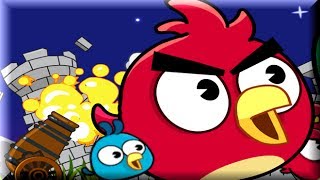 Angry Birds Cannon 2  Angry Birds Vs Bad Piggies  Angry Birds Game [upl. by Brittne461]