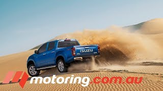 2018 Isuzu DMAX Review  motoringcomau [upl. by Tager]