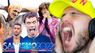 REAGISCO A SANREMO 2022 [upl. by Anauqed]