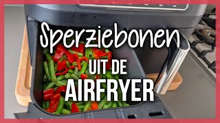 Sperziebonen uit de Airfryer recept [upl. by Hughie]