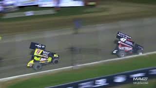 He Came From Nowhere  ASCS National Tour  Lake Ozark Speedway Night 2 Highlights 9422 [upl. by Lynde]