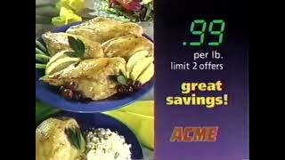 2004 Acme Supermarket Commercial WPHL WB 17 News 31004 [upl. by Lamori]