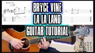 How to play Bryce Vine  La La Land Guitar Tutorial Lesson [upl. by Lavine]