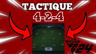 TACTIQUE PERSO FC24 en 424 [upl. by Skiba]