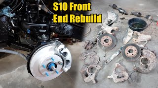 98 Chevy S10 Front End Rebuild [upl. by Dnomso921]