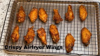 Easy Crispy Airfryer Wings [upl. by Akener]