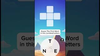 Guess The First Word In This Jumbled Letters shorts guess words jumble letters [upl. by Perzan229]