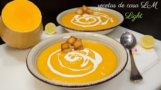 CREMA DE CALABAZA RECETA FÁCIL RÁPIDA SALUDABLE Y ECONÓMICA  EASY RECIPE PUMPKIN CREAM [upl. by Raynold]