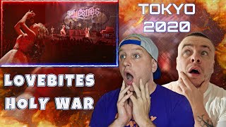 We are in LOVE Holy War by Lovebites  Reaction LIVE TOKYO 2020 [upl. by Fleur]