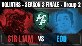 Halo Wars 2 S1r L1am vs EoD  Meta Plays Goliaths Tournament  Group 2 [upl. by Ialocin951]